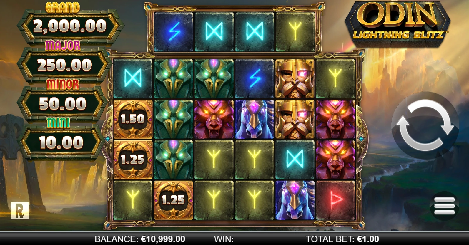 Yggdrasil Odin Lightning Blitz 